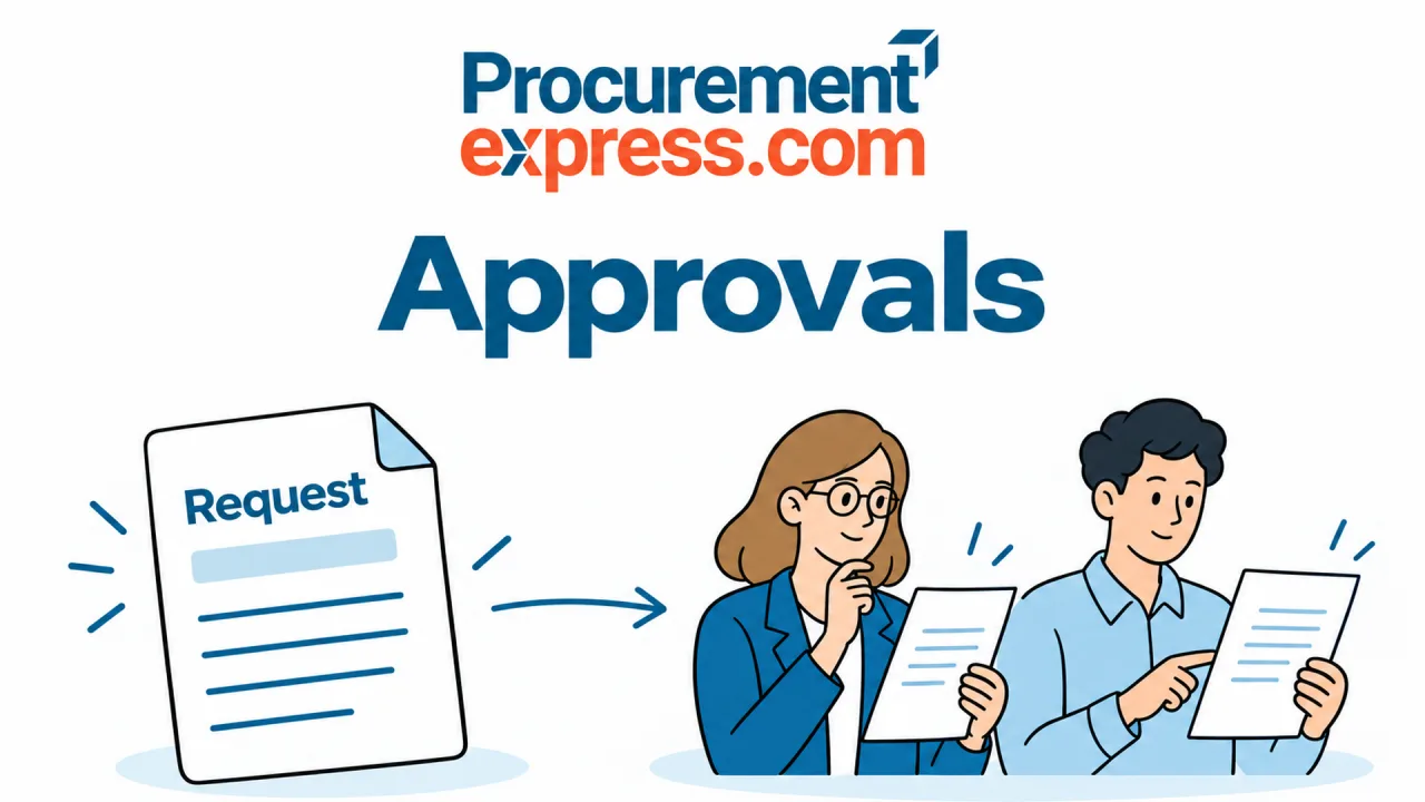Approvals title card