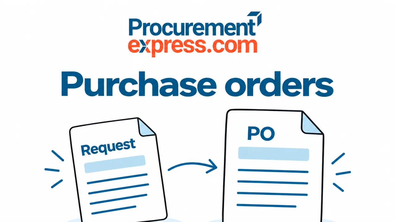 Purchase Orders title card