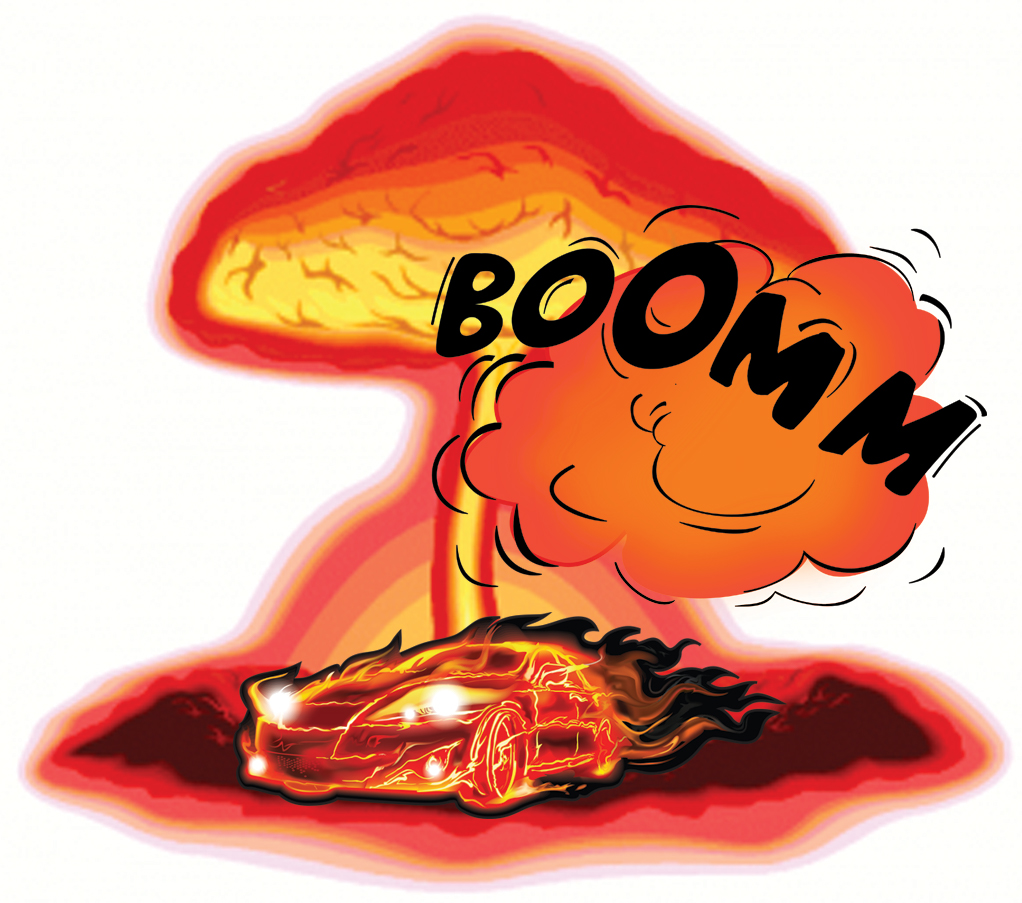 Explosion car