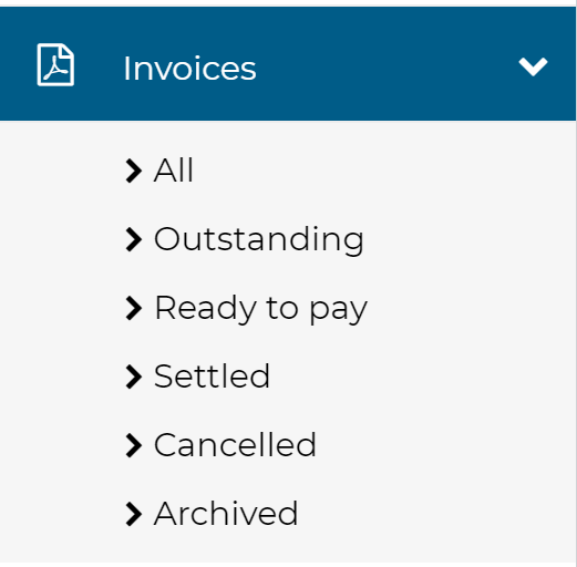 New invoice functionality 