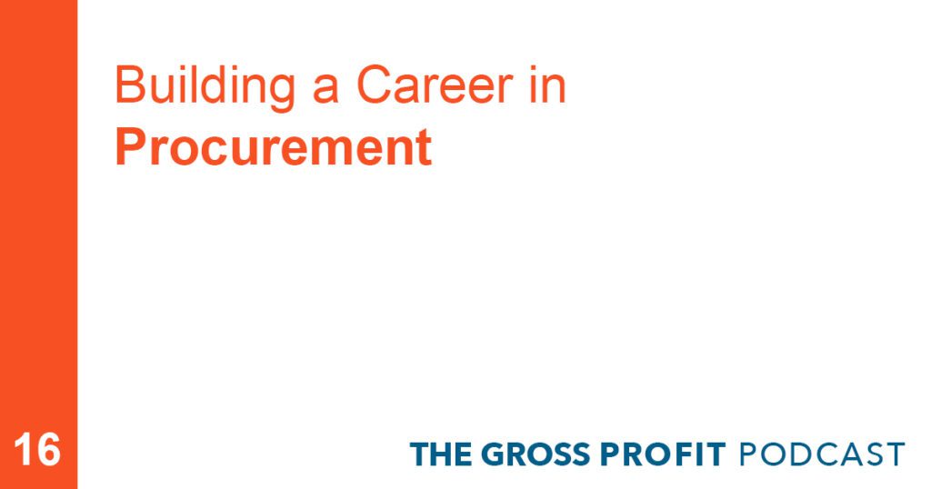 Career in procurement